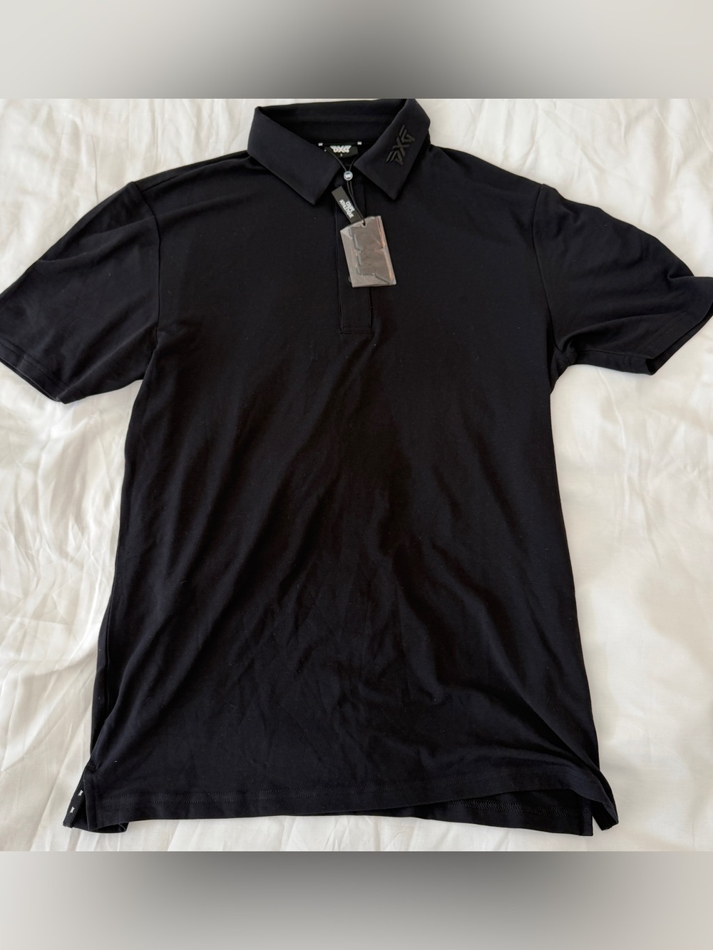 Brand New Mens PXG Tour Modal Polo Golf Size Small Retail $95 Black